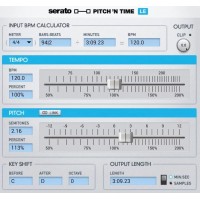Serato Pitch ‘n Time LE 音高與速度轉換器 標準版 (序號下載版)