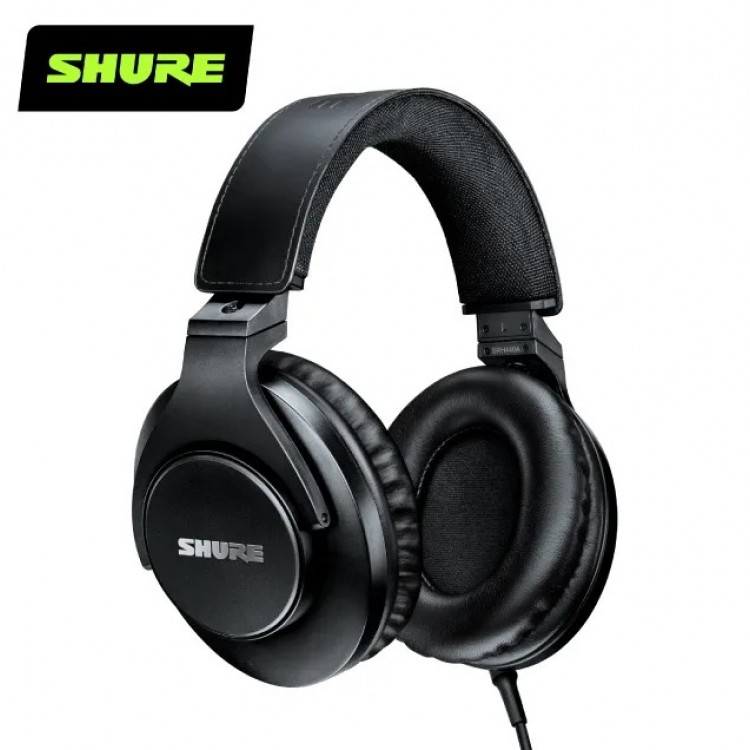 SHURE SRH440A 錄音室專用封閉耳罩式監聽耳機