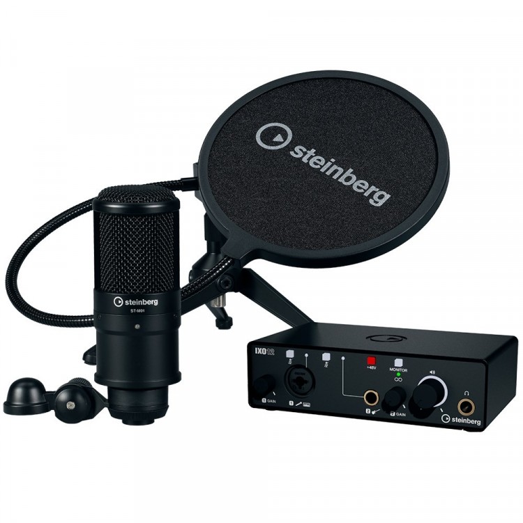 Steinberg IXO12 Podcast Starter Pack USB-C 錄音介面套組