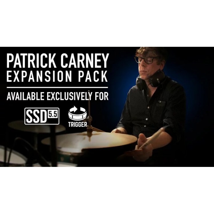 Steven Slate Drums Patrick Carney Expansion For SSD & Trigger 2 音源擴充包 (序號下載版)