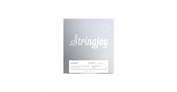 Stringjoy RANGERS Long Scale 45-105 不銹鋼纏繞 4弦電貝斯套弦 STRSJ-RA45105LS