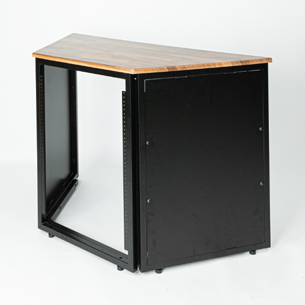 Server Rack Sidecar Backbone - Wavebone - Sidecar 10U Rack 側桌 經典拼接木紋