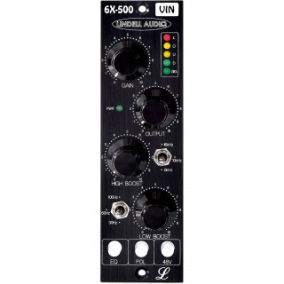Lindell Audio 6X-500VIN Mic Pre & Equalizer