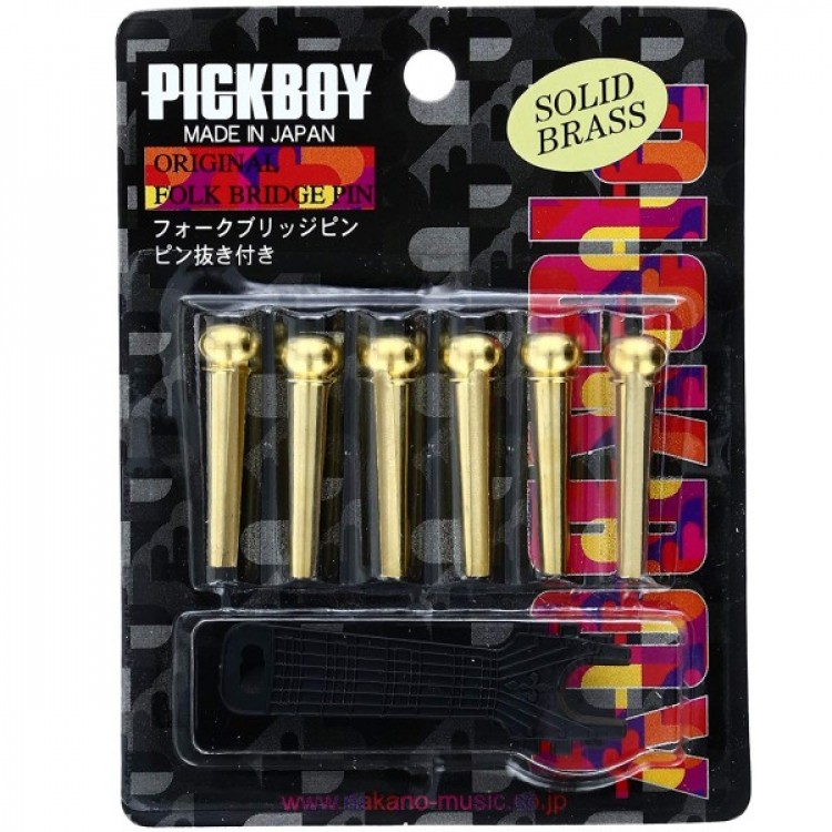 Pickboy BP - 150 黃銅木吉他琴栓