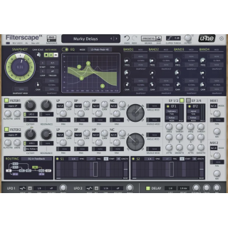 u-He Filterscape 均衡器與濾波器 Plugin (序號下載版)