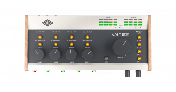 Universal Audio Volt 476P 4-in/4-out USB-C 專業錄音介面