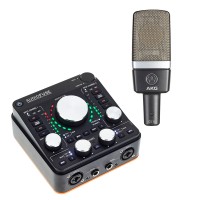 Arturia AudioFuse REV-2 + AKG C214 電容式麥克風｜錄音套裝