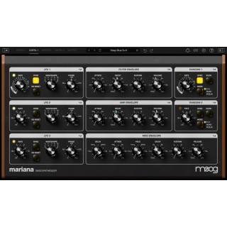 Moog Mariana 合成器音源軟體